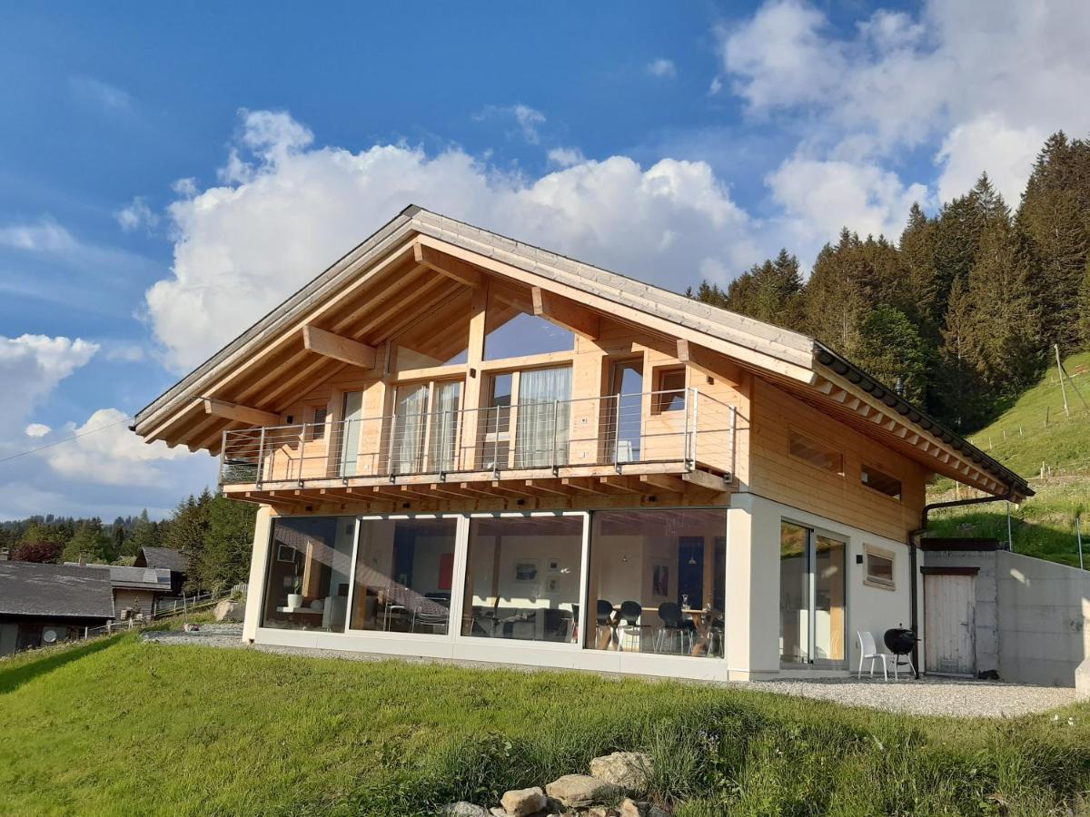 Alpine Dream Chalet With Spa Close To Lake Geneva 레모스 외부 사진